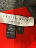 Charles Nolan 100% Silk Red Long Sleeve Turtleneck Size L - photo 7