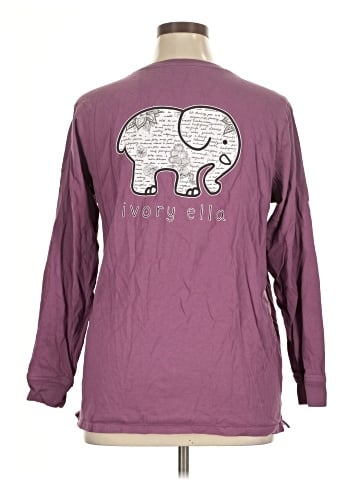 Ivory Ella Long Sleeve Top (view 2)