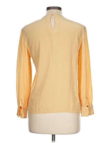 Spenser Jeremy Long Sleeve Silk Top (view 2)