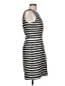 Halogen Stripes Black Casual Dress Size 10 - photo 4