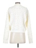 Nine West Hearts White Cardigan Size S - photo 2