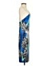 Codigo Graphic Blue Cocktail Dress Size S (estimated) - photo 4