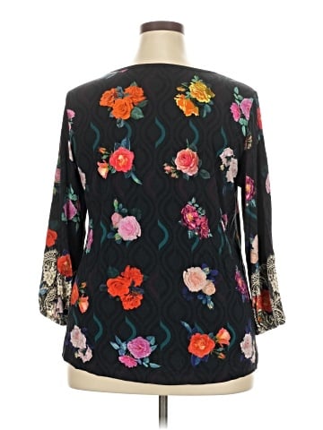Johnny Was 3/4 Sleeve Blouse (view 2)