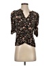 FRAME 100% Silk Black Blouse Size XS - photo 1