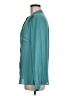 Forever 21 Plus 100% Polyester Teal Long Sleeve Blouse Size Med Plus - photo 5