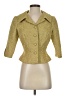 Carmen Marc Valvo Gold Blazer Size 4 - photo 1