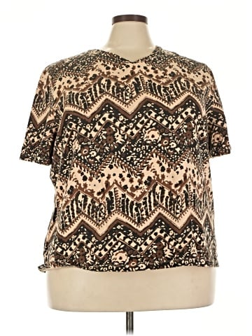 Liz & Me Short Sleeve Blouse (view 1)