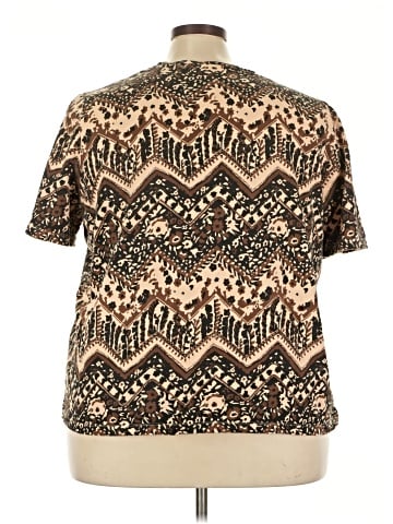 Liz & Me Short Sleeve Blouse (view 2)