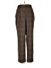 Fundamental Things Plaid Brown Dress Pants Size 4 - photo 1