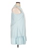 Unbranded Solid Blue Casual Dress Size XL - photo 4
