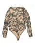 PrettyLittleThing Tan Bodysuit Size 4 - photo 2