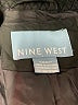 Nine West 100% Polyester Chevron-herringbone Black Blazer Size S - photo 6