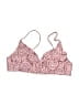 Shade & Shore Paisley Pink Swimsuit Top Size M - photo 1