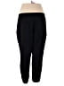 Athleta Solid Black Active Pants Size 18 - photo 2