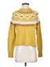 American Eagle Outfitters Chevron-herringbone Yellow Pullover Sweater Size XS - photo 1