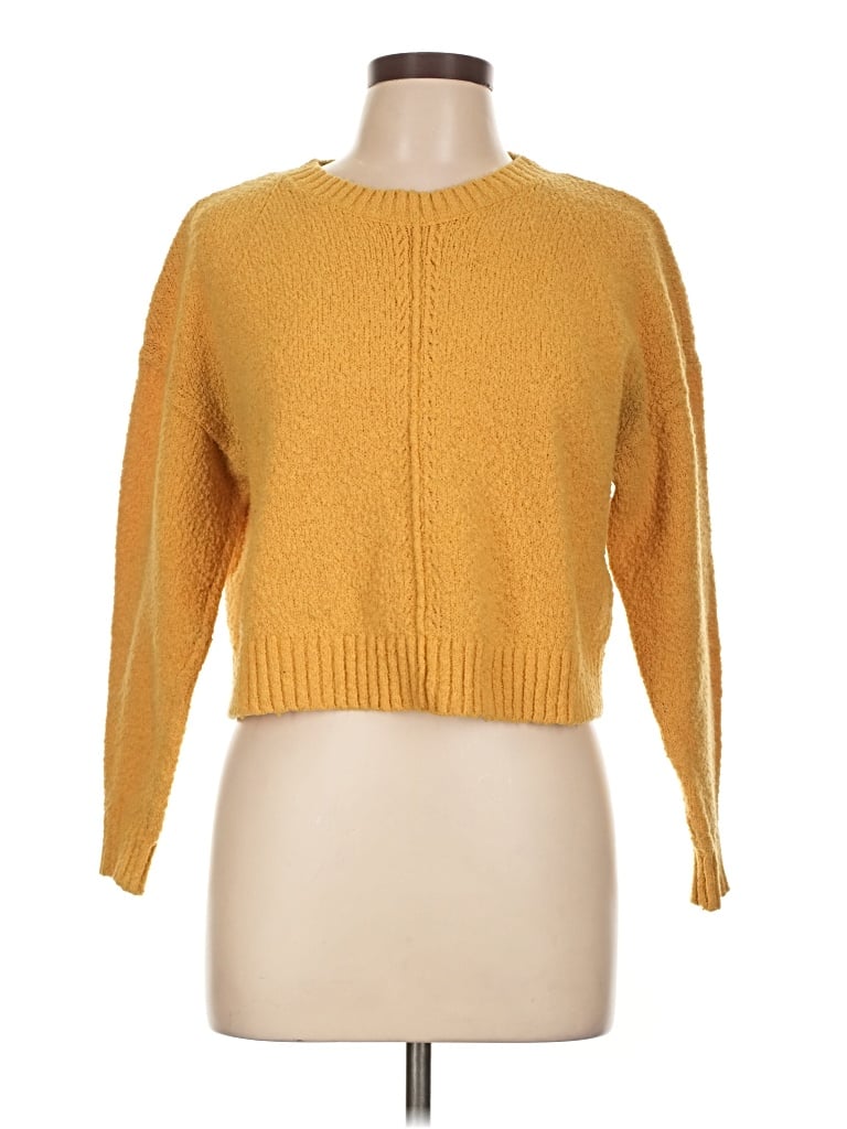 Pre-owned Vero Moda Pullover Sweater In Yellow