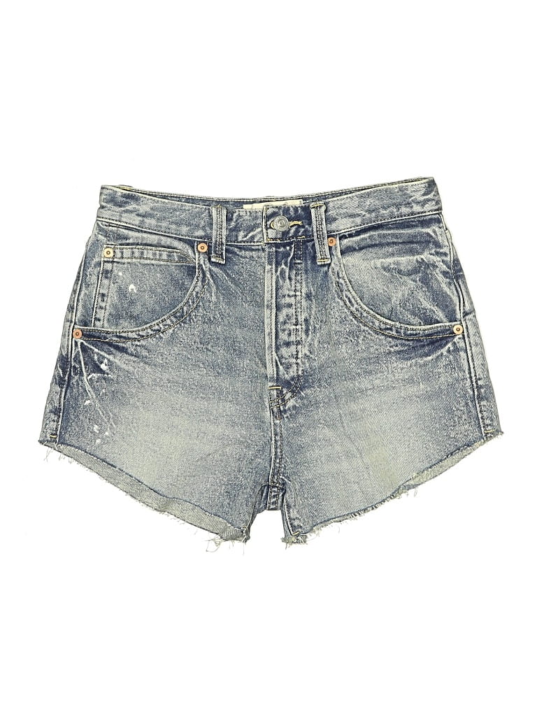 Pre-owned We The Free Denim Shorts In Blue