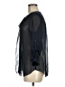 Joe Fresh 100% Polyester Black 3/4 Sleeve Blouse Size M - photo 5