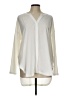 Lyssé Ivory Long Sleeve Blouse Size L - photo 1