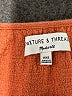 TeXTURE & THREAD Madewell Orange Short Sleeve Blouse Size XXS - photo 7