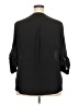 Torrid 100% Polyester Black 3/4 Sleeve Blouse Size 2X Plus (2) - photo 2