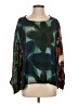 Alembika 100% Polyester Green 3/4 Sleeve Blouse Size XS - photo 1