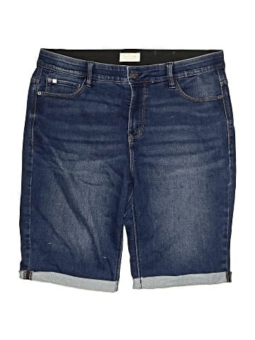 Curve Appeal Denim Shorts (view 1)