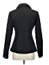 Jessica Simpson 100% Polyester Argyle Black Jacket Size S - photo 2