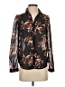 Frenchi 100% Polyester Floral Black Long Sleeve Blouse Size XS - photo 1