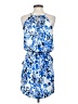 Boston Proper Print Blue Cocktail Dress Size 0 - photo 2
