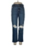 Good American Hearts Blue Jeans Size 10 - photo 1
