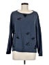 Leifnotes Stars Blue Pullover Sweater Size M - photo 1