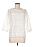 Joie 100% Polyester Ivory 3/4 Sleeve Blouse Size M - photo 1