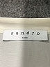 Sandro Ivory Long Sleeve Blouse Size Med (2) - photo 7