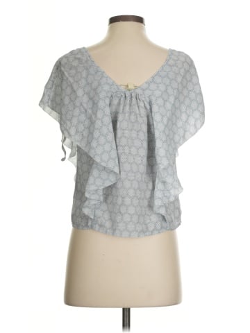 Moulinette Soeurs Short Sleeve Silk Top (view 2)