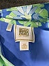 Emily McCarthy 100% Polyester Tropical Blue Short Sleeve Blouse Size XS - photo 7