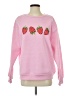 Shein 100% Polyester Pink Sweatshirt Size 6 - photo 1