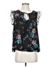 CeCe 100% Polyester Black Sleeveless Blouse Size S - photo 1