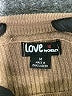 Love Tan Turtleneck Sweater Size M - photo 7