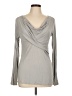 CAbi Gray Long Sleeve Top Size L - photo 1