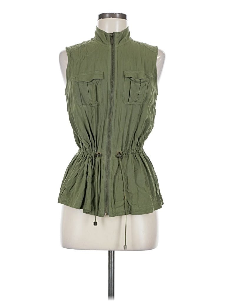 Pre-owned Melissa Paige Cardigan Sweater In Green