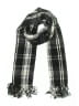 Unbranded Plaid Black Scarf One size - photo 1