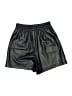 Stradivarius Metallic Black Athletic Shorts Size S - photo 2