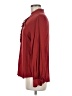 Chico's 100% Modal Burgundy Long Sleeve Blouse Size Med (1) - photo 5