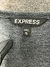 Express Solid Gray Cocktail Dress Size XS - photo 7