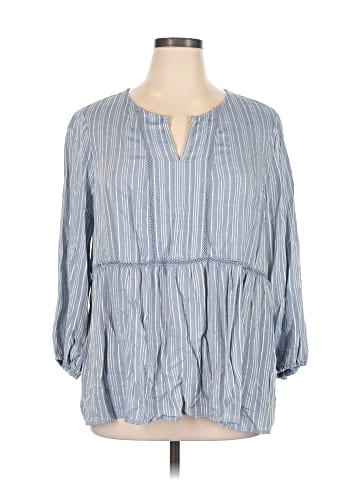 Fever 3/4 Sleeve Blouse (view 1)
