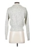 Madewell Metallic Silver Turtleneck Sweater Size XS - photo 2