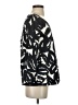 DKNY 100% Cotton Black 3/4 Sleeve Blouse Size 2 - photo 4