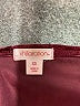 Xhilaration Metallic Burgundy Jumpsuit Size XS - photo 4