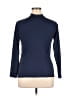 Athleta Blue Turtleneck Sweater Size XL - photo 2